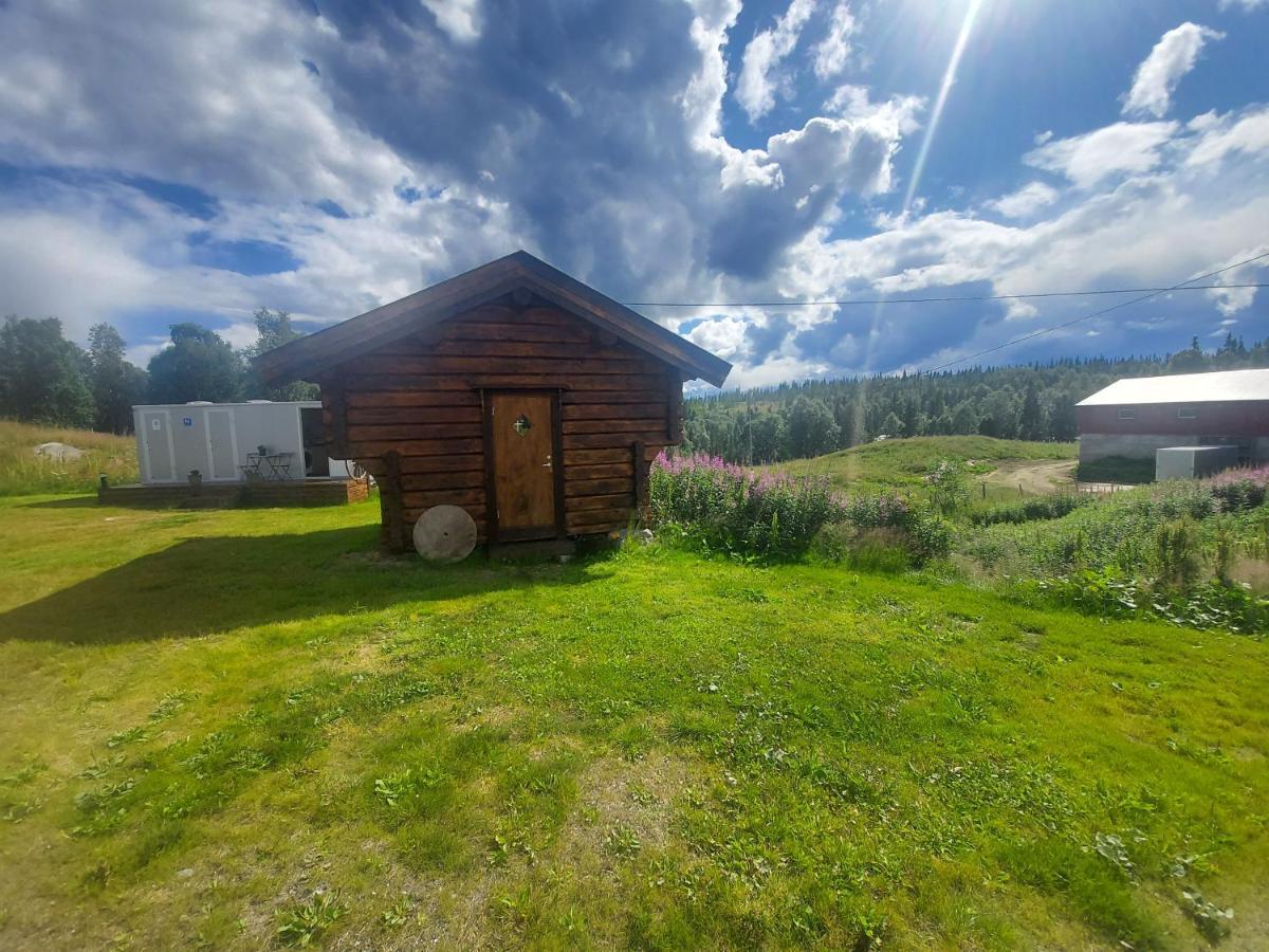 Hattfjelldal Small Camping Cabbin With Bathroom Near By מראה חיצוני תמונה