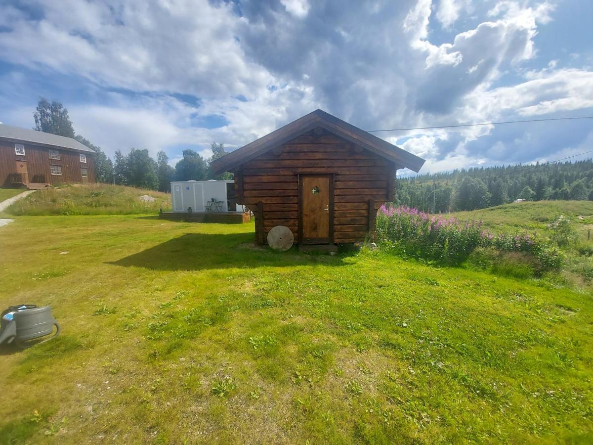 Hattfjelldal Small Camping Cabbin With Bathroom Near By מראה חיצוני תמונה